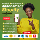 Shopify à 1$ par mois à vie - Wils Services